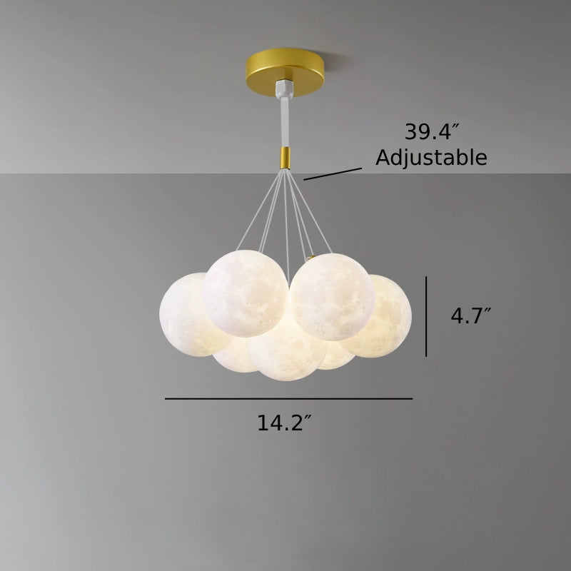 Lunara Moon Chandelier
