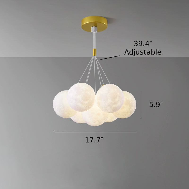 Lunara Moon Chandelier