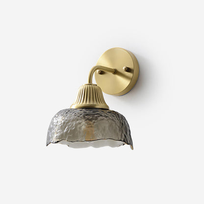 Vintage Luxe Glass Wall Lamp