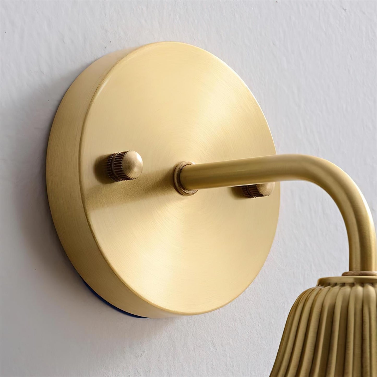 Vintage Luxe Glass Wall Lamp