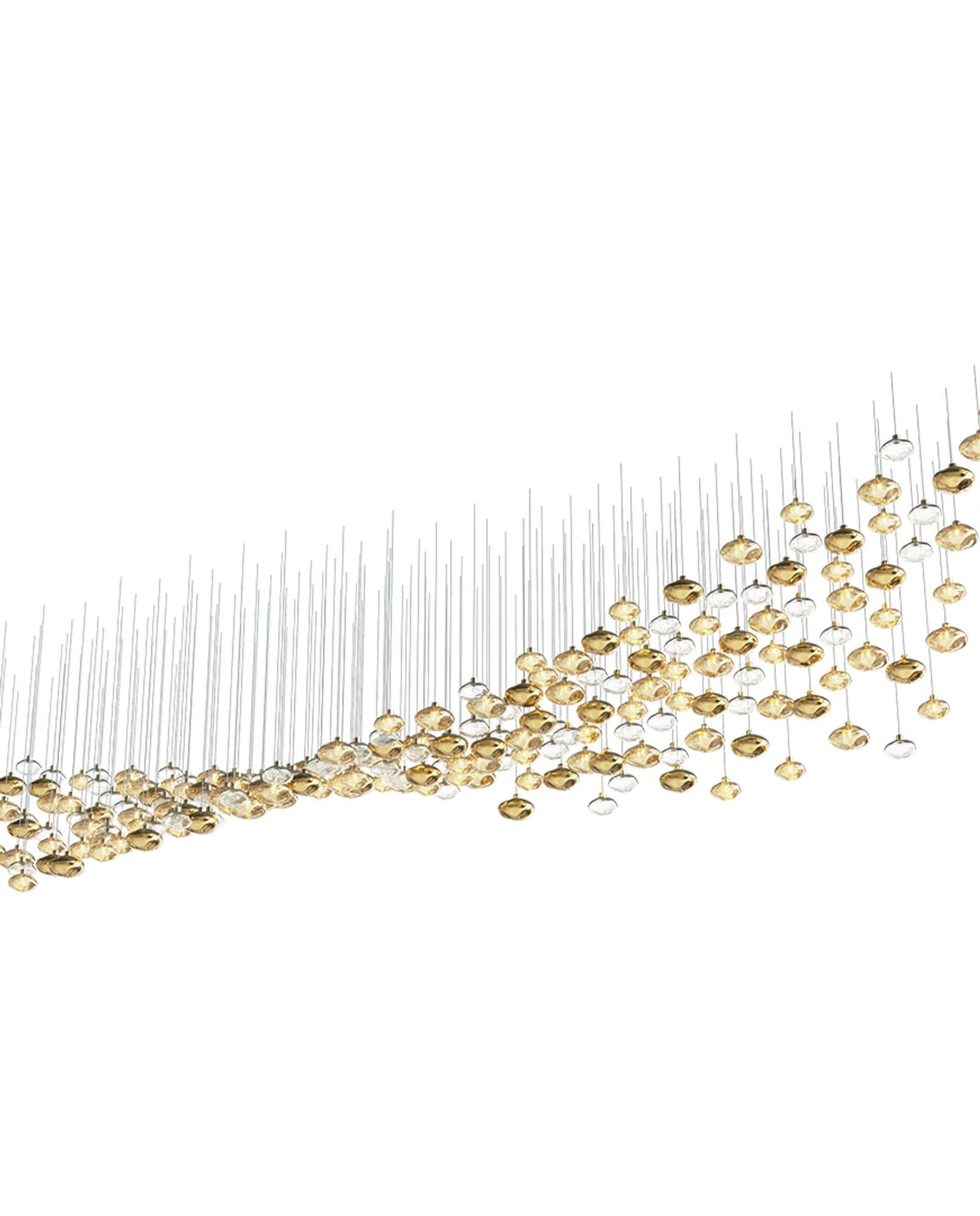 Artistic Gemstone Glass Chandelier - Loonglight