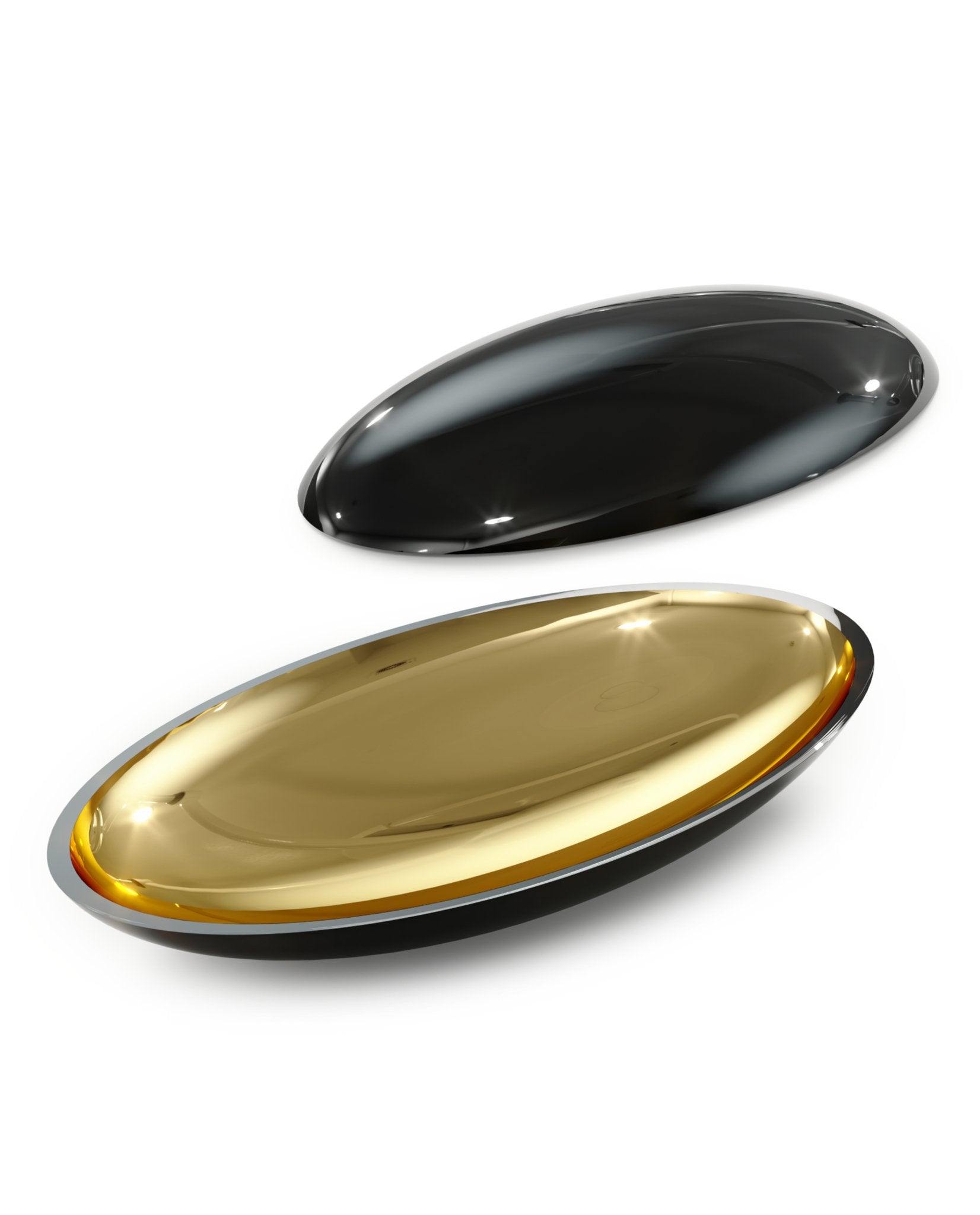 Bowl Glass Leaf Chandelier - Loonglight