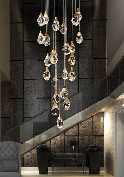 Luxury Prism Crystal Pendant Light Loonglight 19