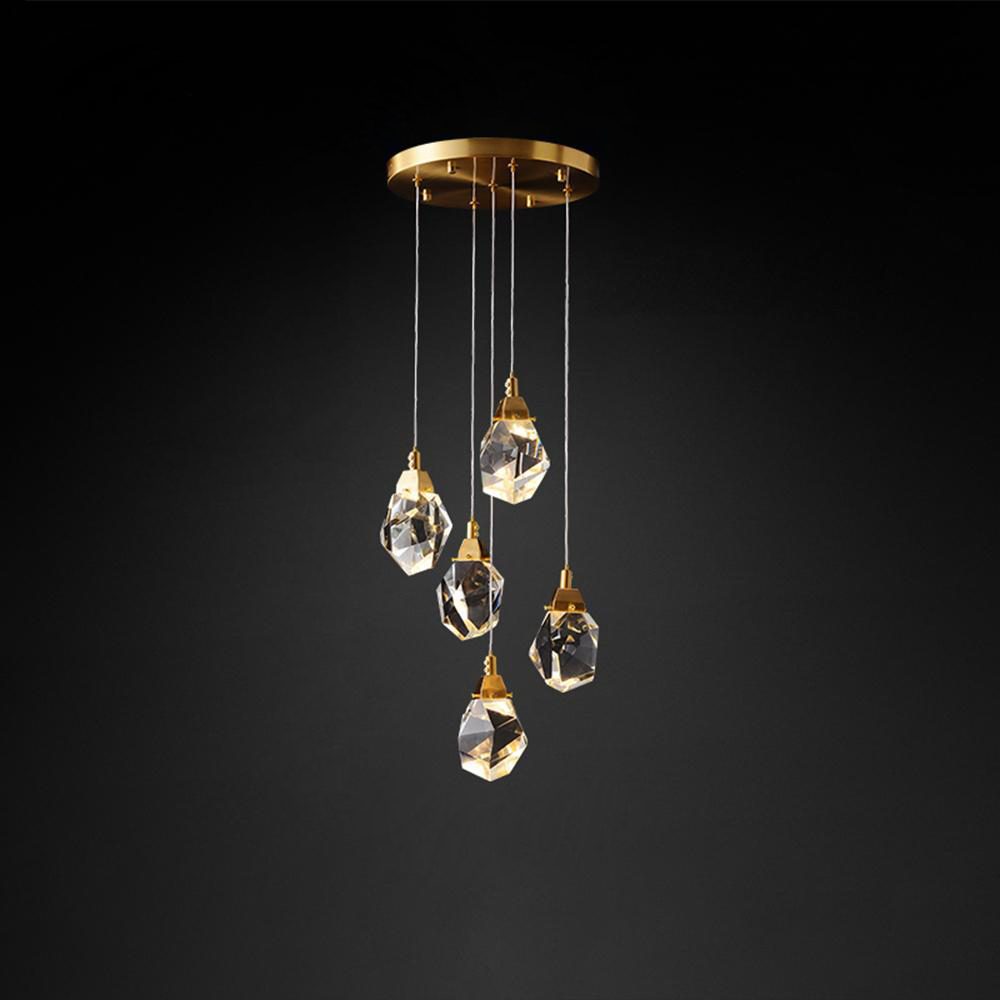 Luxury Prism Crystal Pendant Light Loonglight 4