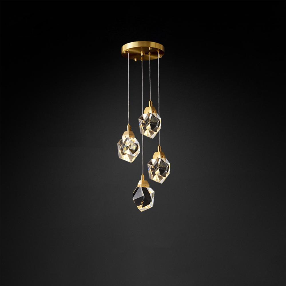 Luxury Prism Crystal Pendant Light Loonglight 5