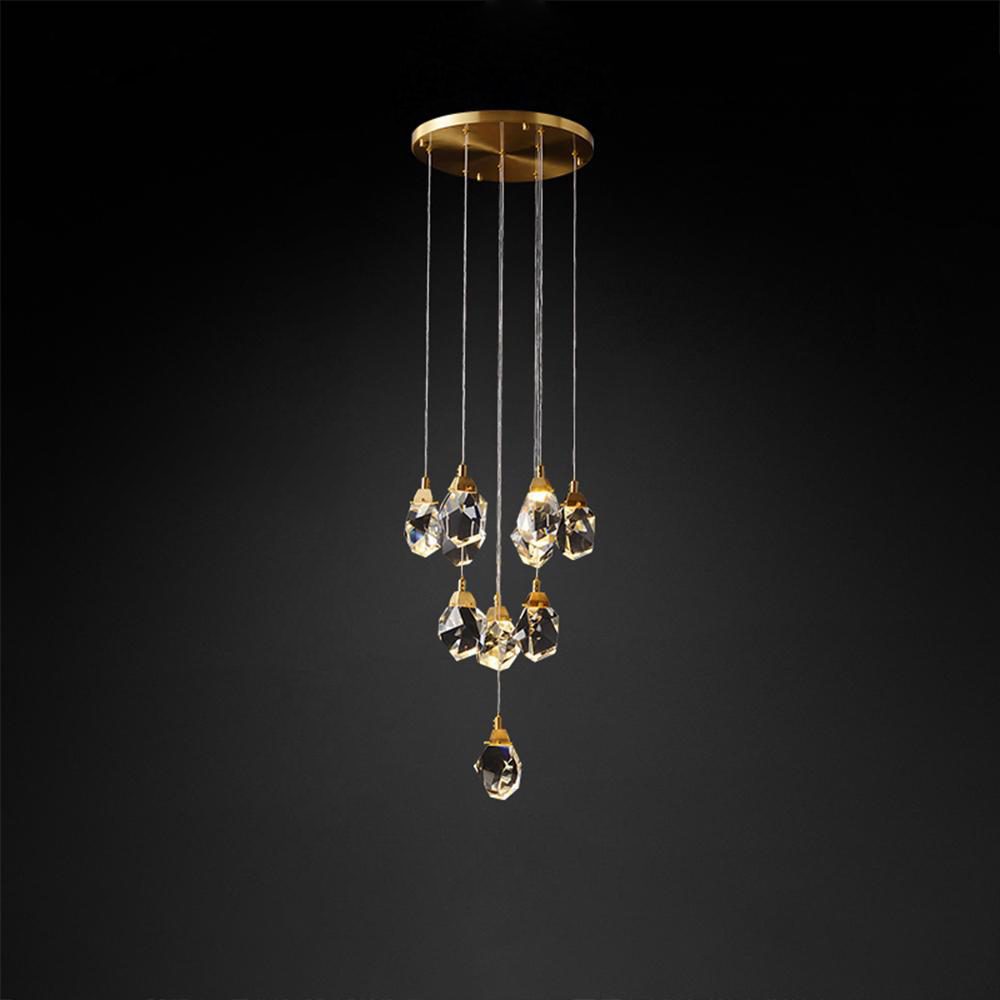 Luxury Prism Crystal Pendant Light Loonglight 8