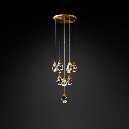 Luxury Prism Crystal Pendant Light Loonglight 8