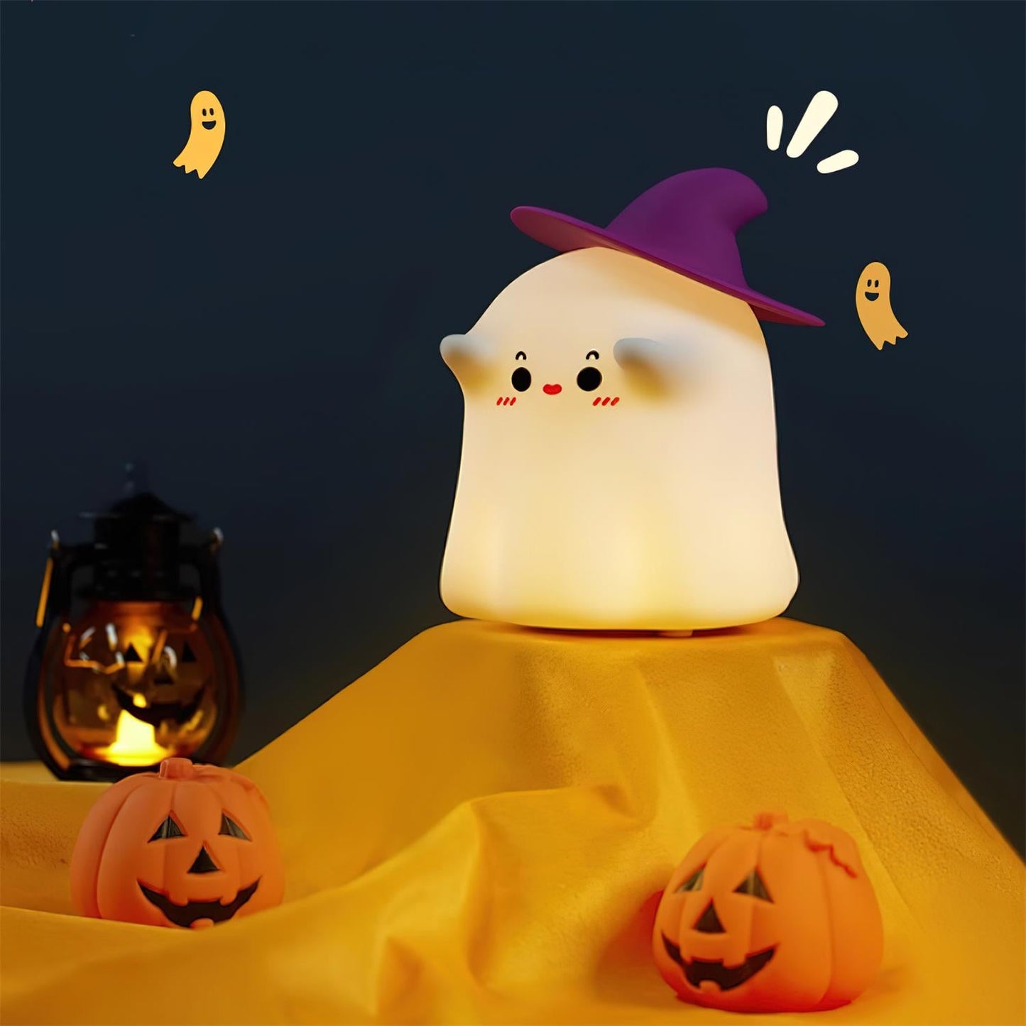 Magic Ghost Small Night Light - Loonglight