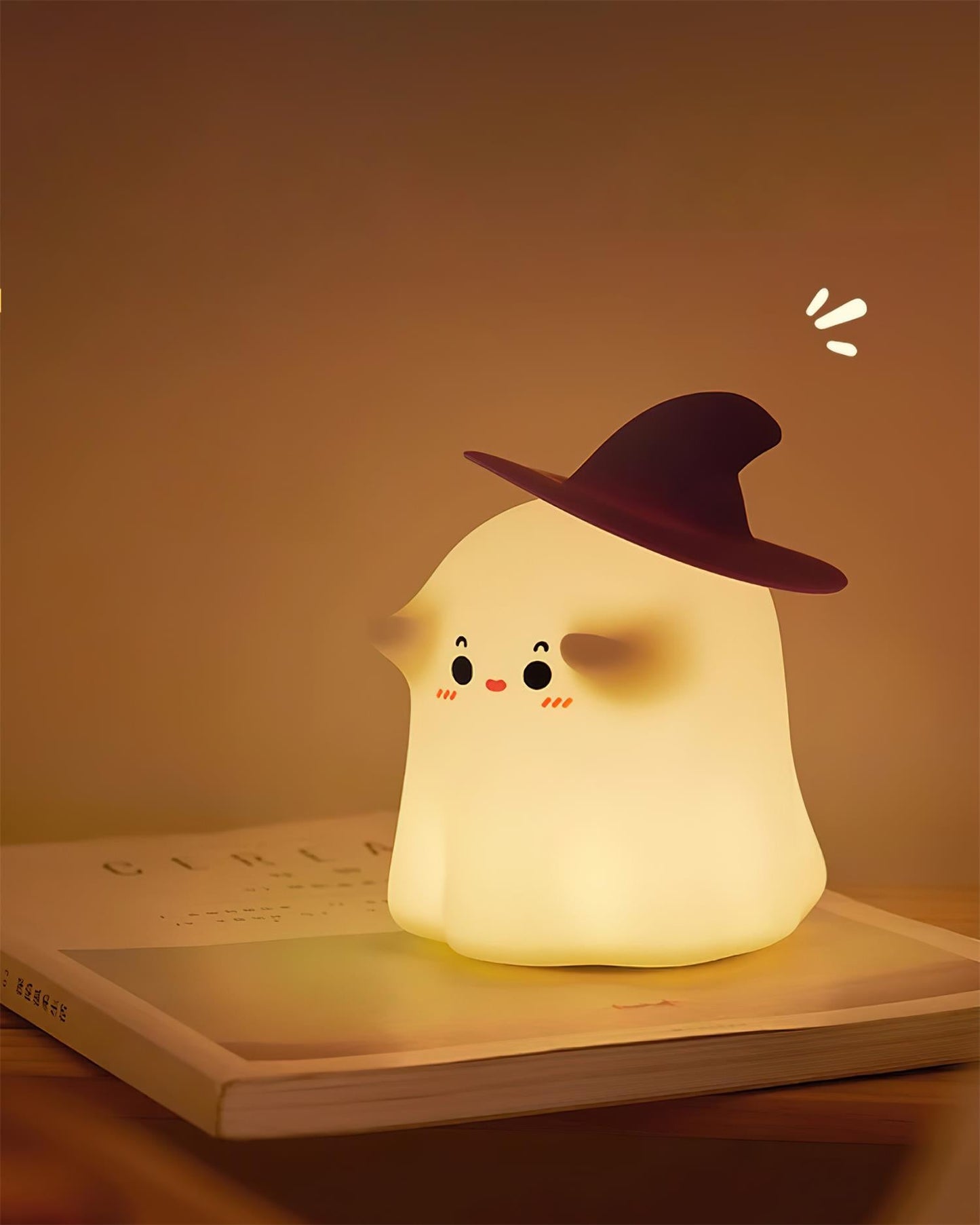 Magic Ghost Small Night Light - Loonglight