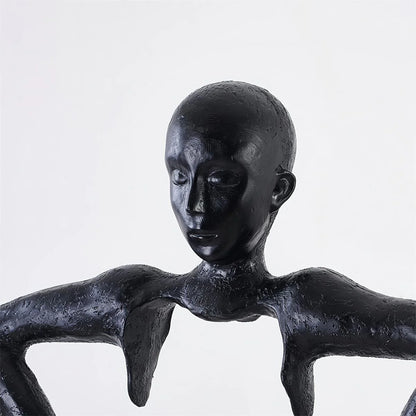 Man Carrying Pants Statue Floor Lamp - Loonglight