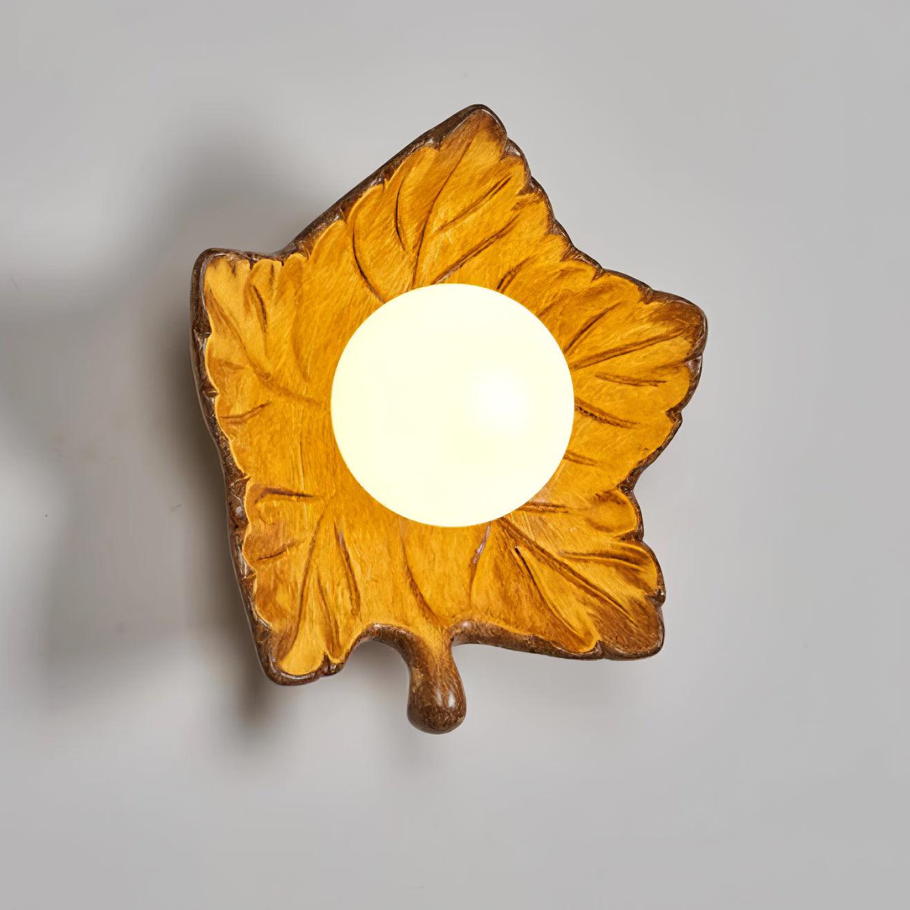 Maple Leaf Wall Light - Loonglight