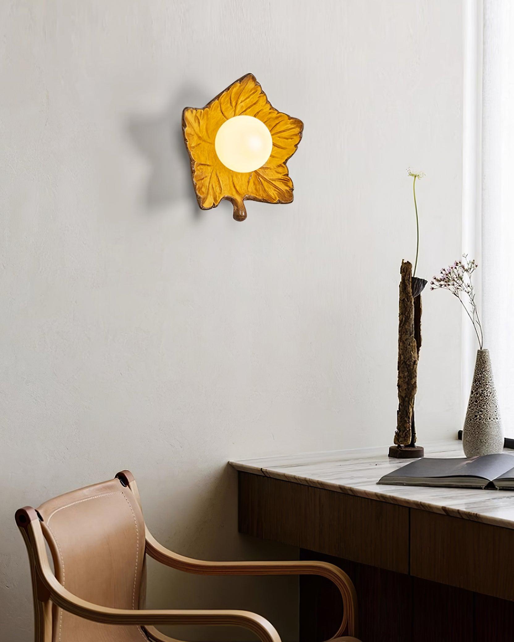 Maple Leaf Wall Light - Loonglight