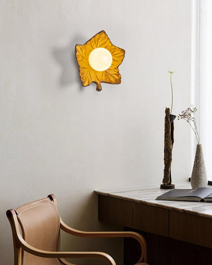Maple Leaf Wall Light - Loonglight
