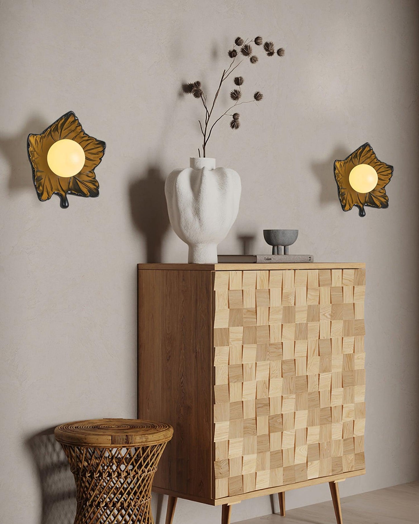 Maple Leaf Wall Light - Loonglight