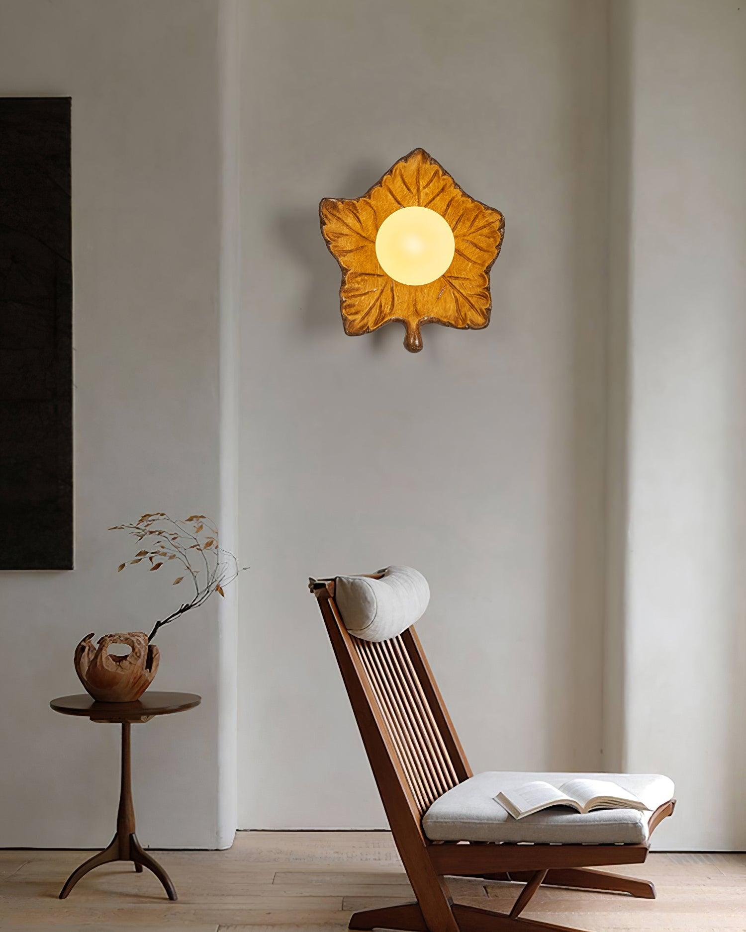 Maple Leaf Wall Light - Loonglight