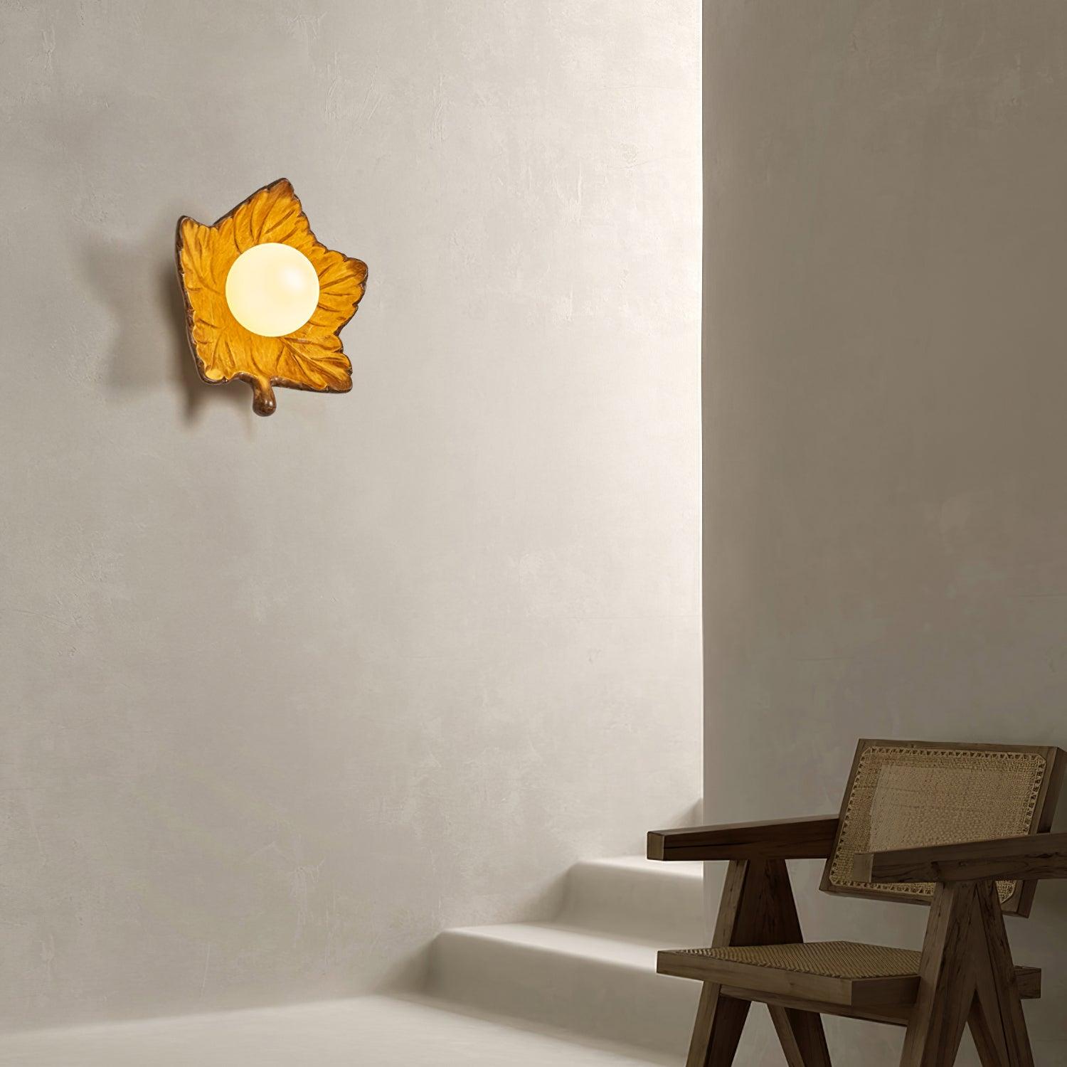 Maple Leaf Wall Light - Loonglight