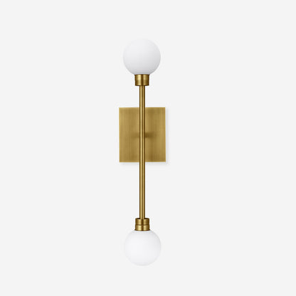 Mara Modern Double Globe Wall Lamp