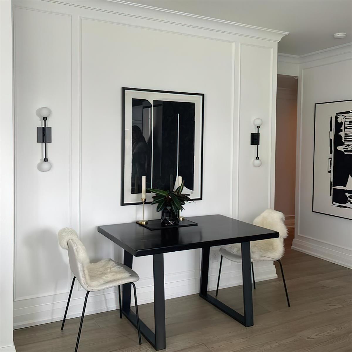 Mara Modern Double Globe Wall Lamp