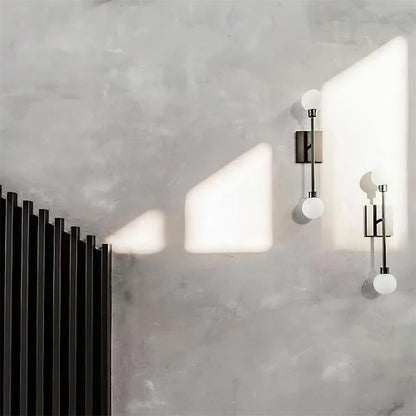 Mara Modern Double Globe Wall Lamp