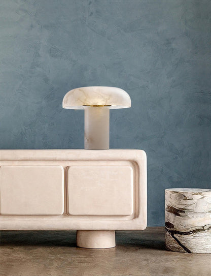 Marie Alabaster Table Lamp - Loonglight