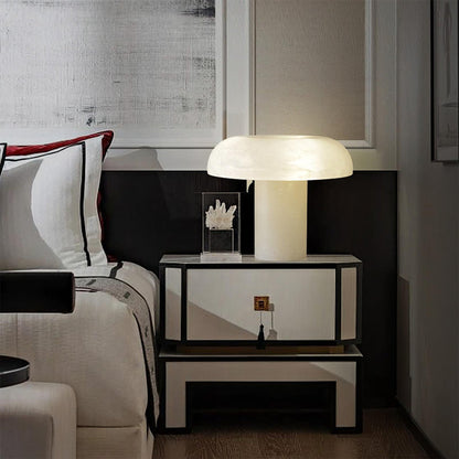 Marie Alabaster Table Lamp - Loonglight