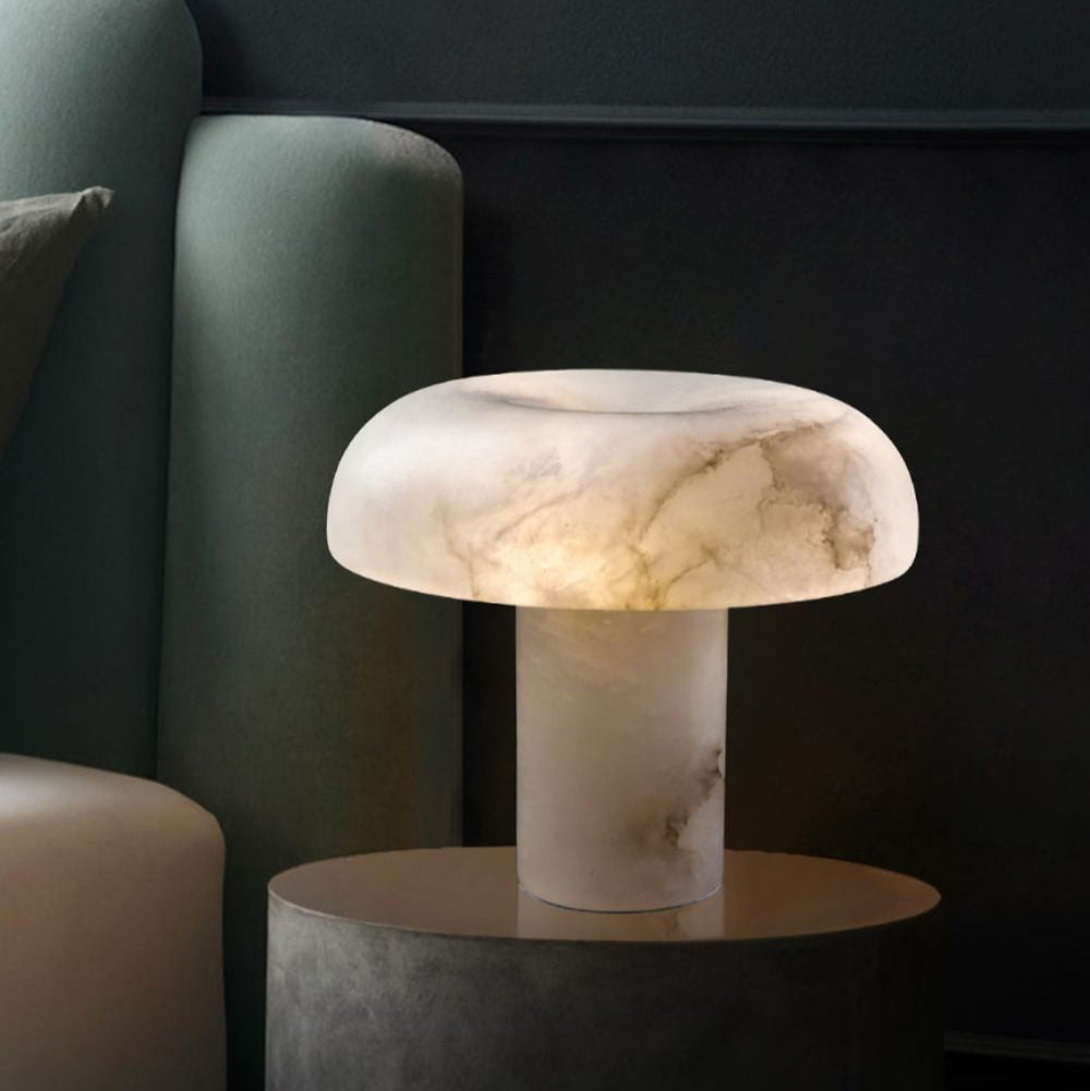Marie Alabaster Table Lamp - Loonglight