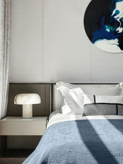 Marie Alabaster Table Lamp - Loonglight