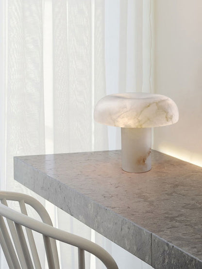 Marie Alabaster Table Lamp - Loonglight