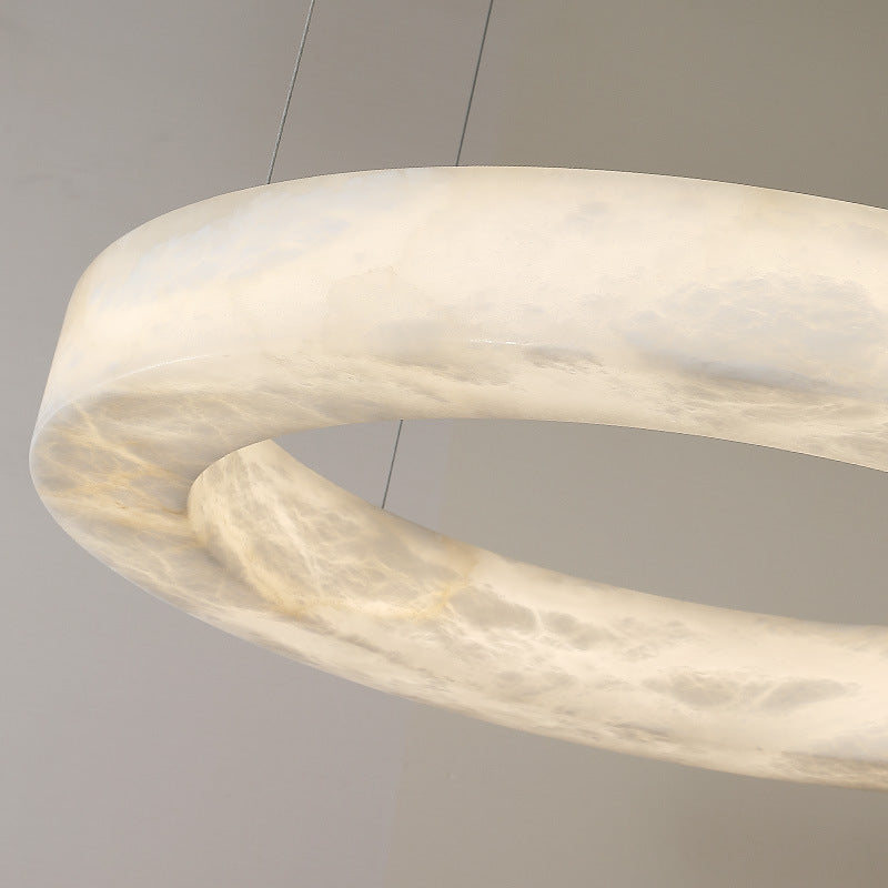 Marika Alabaster Chandelier - Loonglight