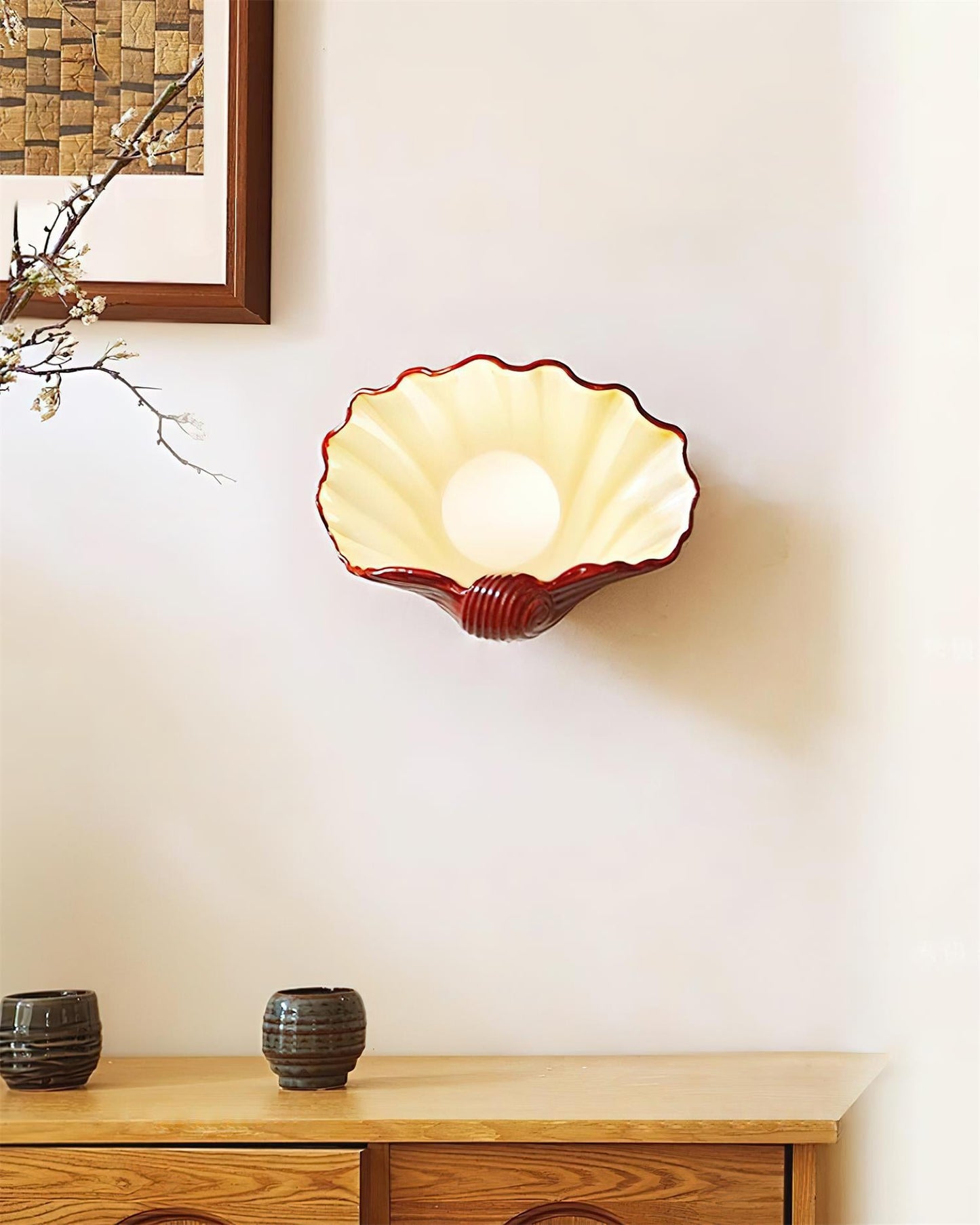 Marisca Shell Wall Lamp - Loonglight