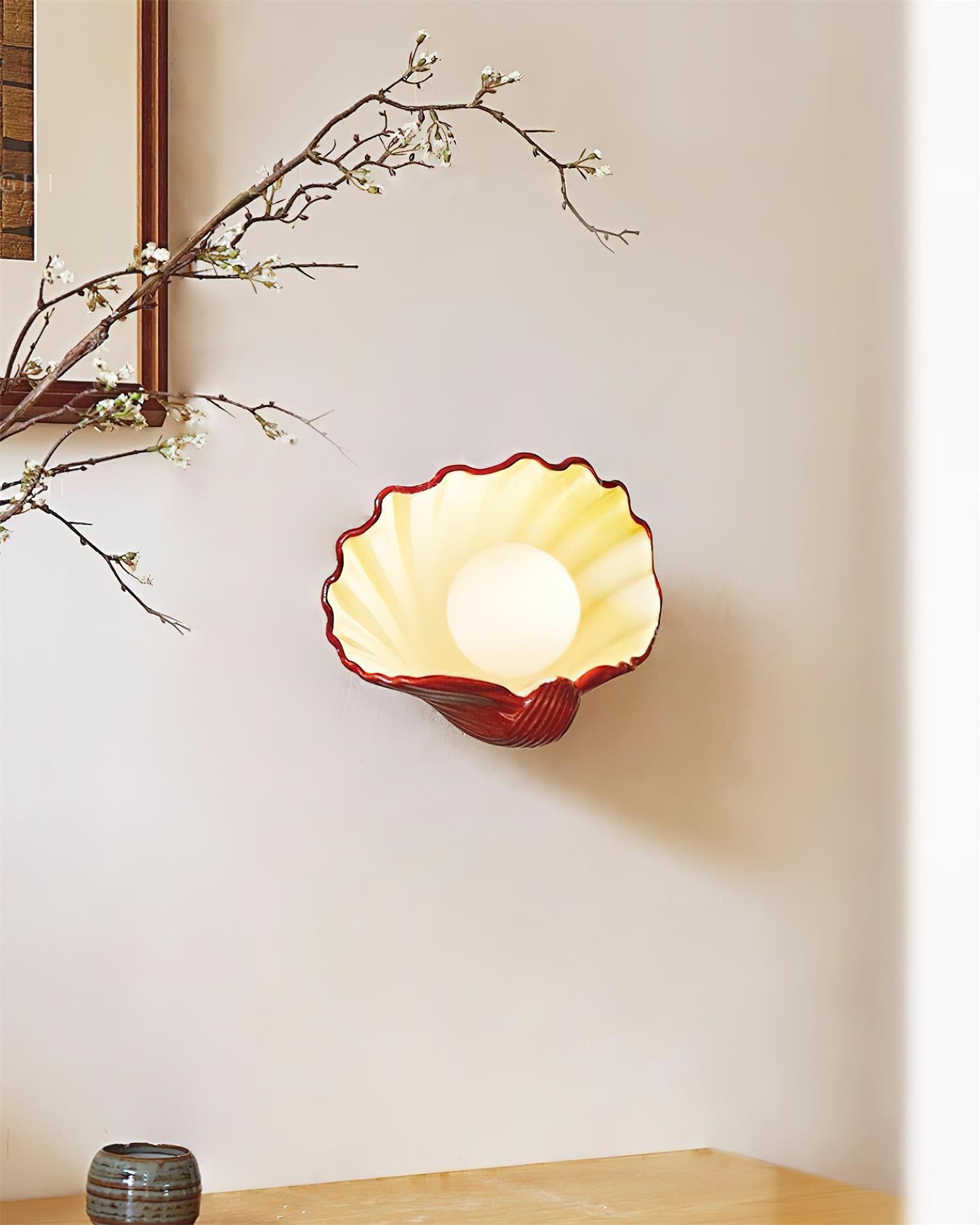 Marisca Shell Wall Lamp - Loonglight