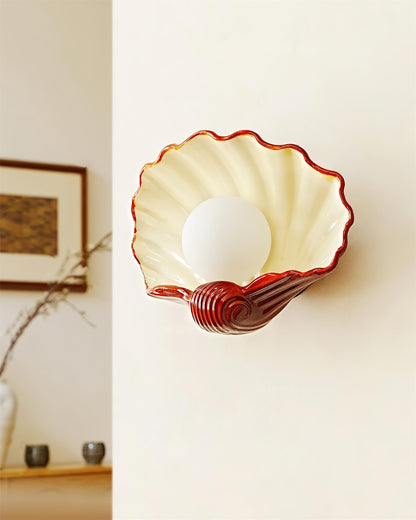 Marisca Shell Wall Lamp - Loonglight