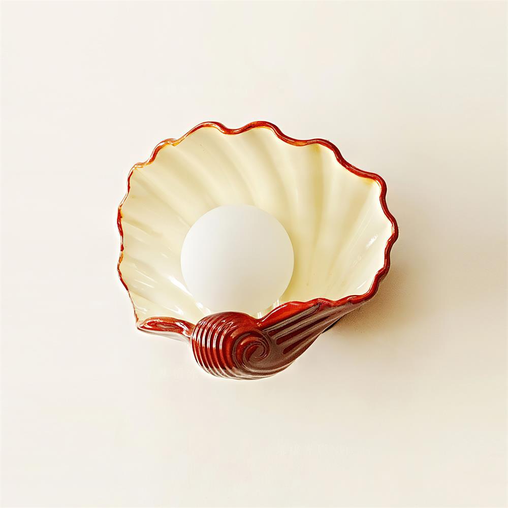 Marisca Shell Wall Lamp - Loonglight