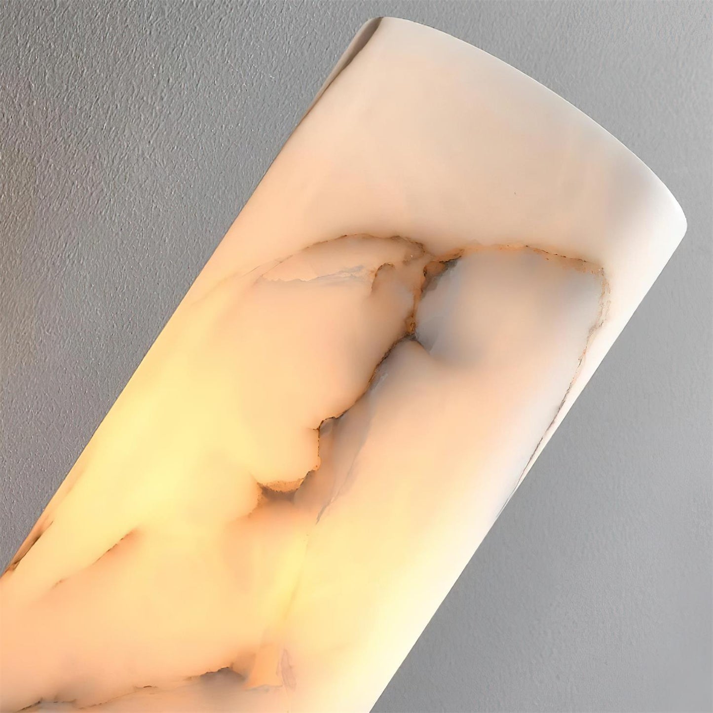 Marlo Alabaster & Brass Wall Lamp