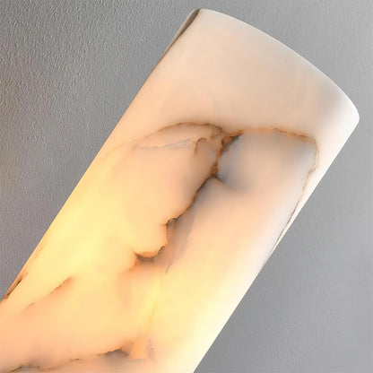 Marlo Alabaster & Brass Wall Lamp