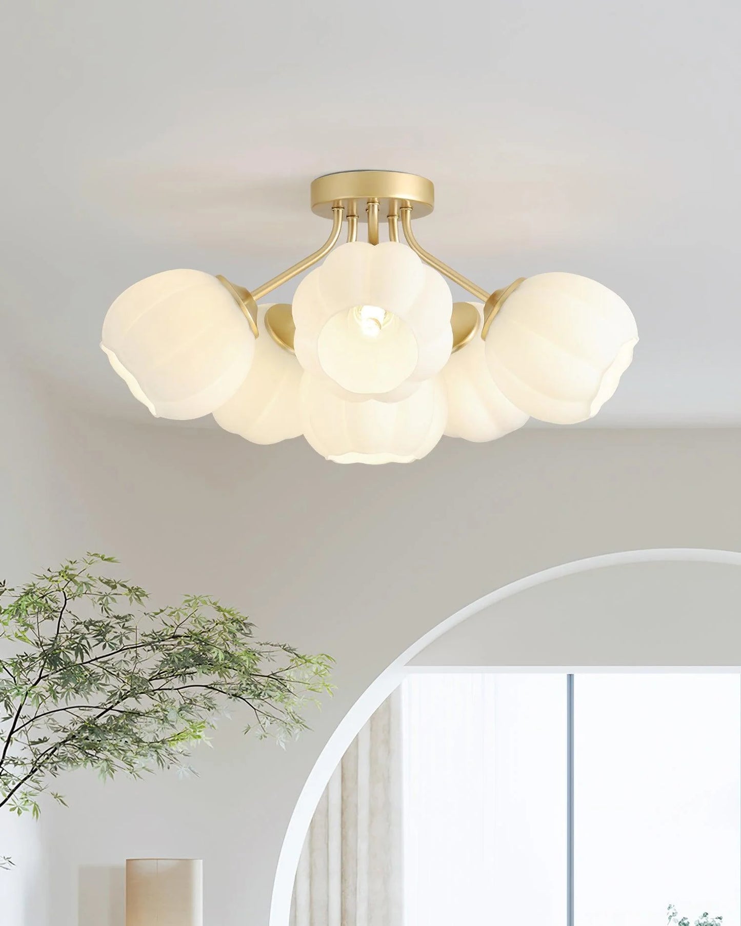 Marra Flower Ceiling Light - Loonglight