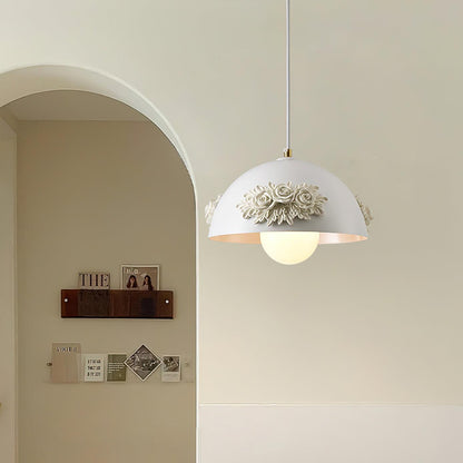 Rose Flower Pot Pendant Light - Loonglight