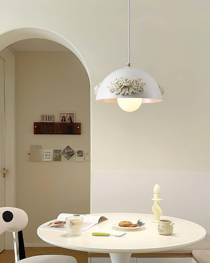 Rose Flower Pot Pendant Light - Loonglight