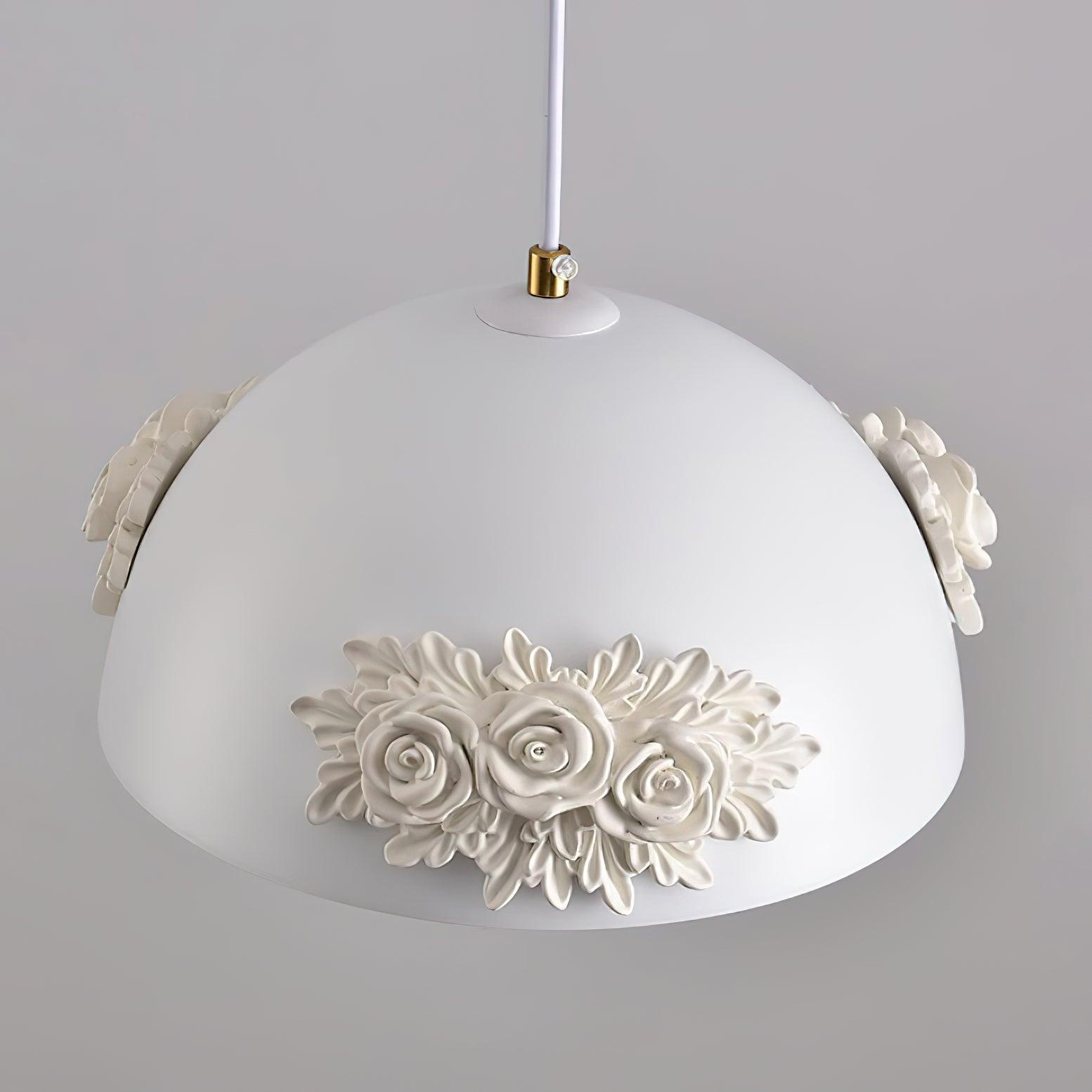Rose Flower Pot Pendant Light - Loonglight