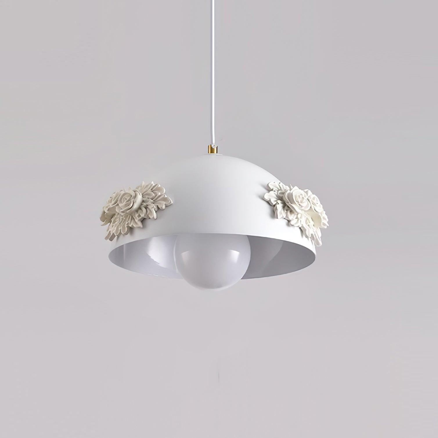 Rose Flower Pot Pendant Light - Loonglight