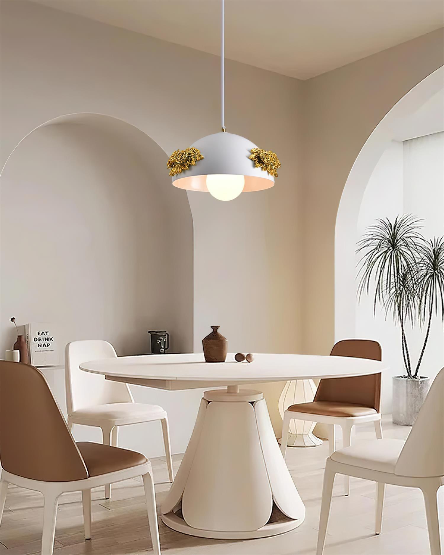 Rose Flower Pot Pendant Light - Loonglight