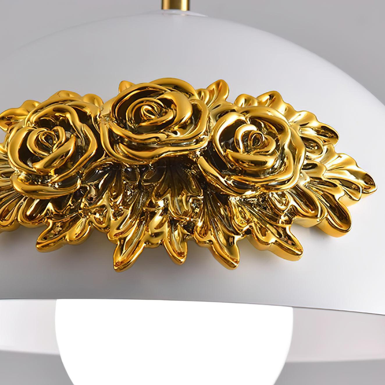Rose Flower Pot Pendant Light - Loonglight