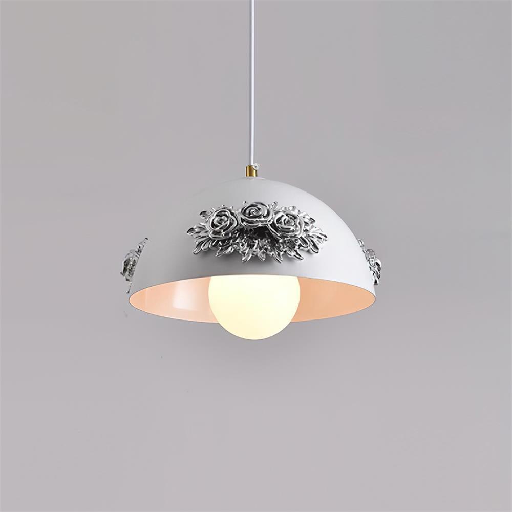 Rose Flower Pot Pendant Light - Loonglight