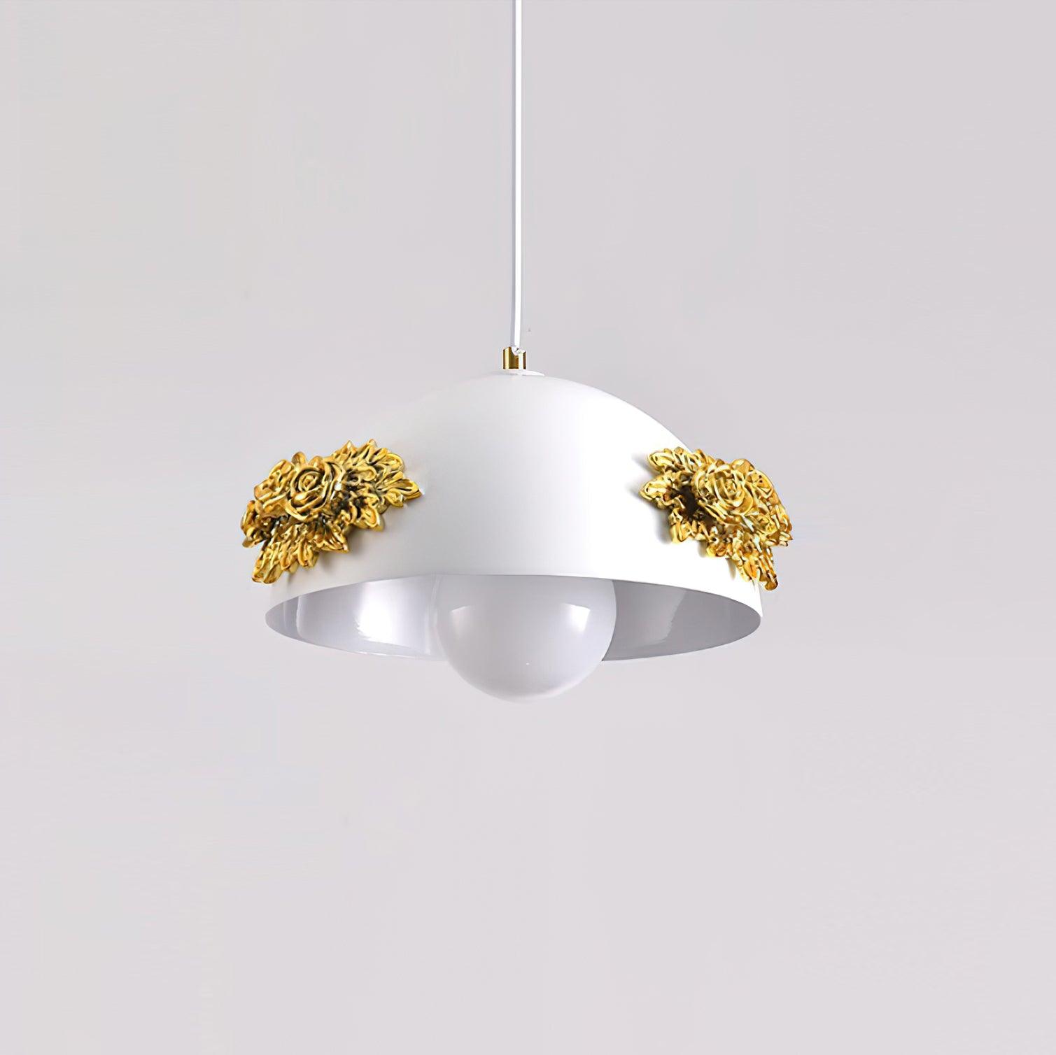 Rose Flower Pot Pendant Light - Loonglight