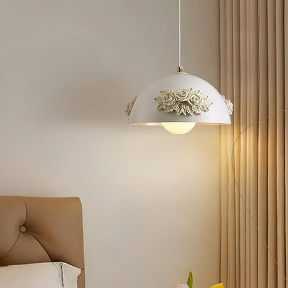 Rose Flower Pot Pendant Light - Loonglight