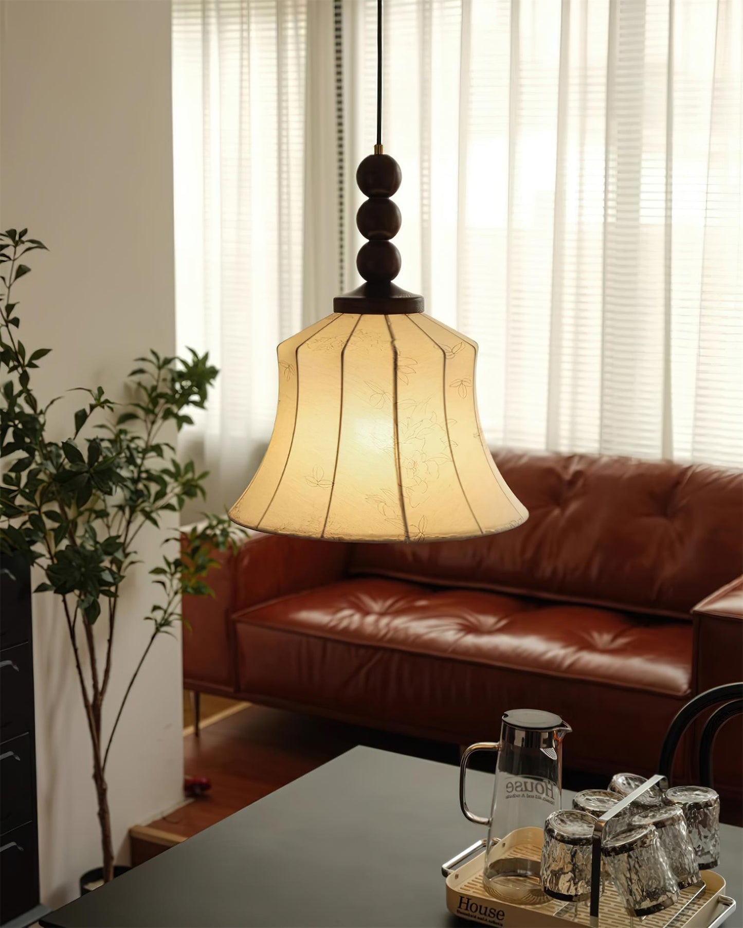 Materia Bell Pendant Light - Loonglight