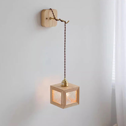 Matilda Wood Wall Lamp - Loonglight