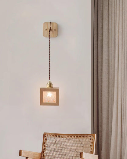 Matilda Wood Wall Lamp - Loonglight