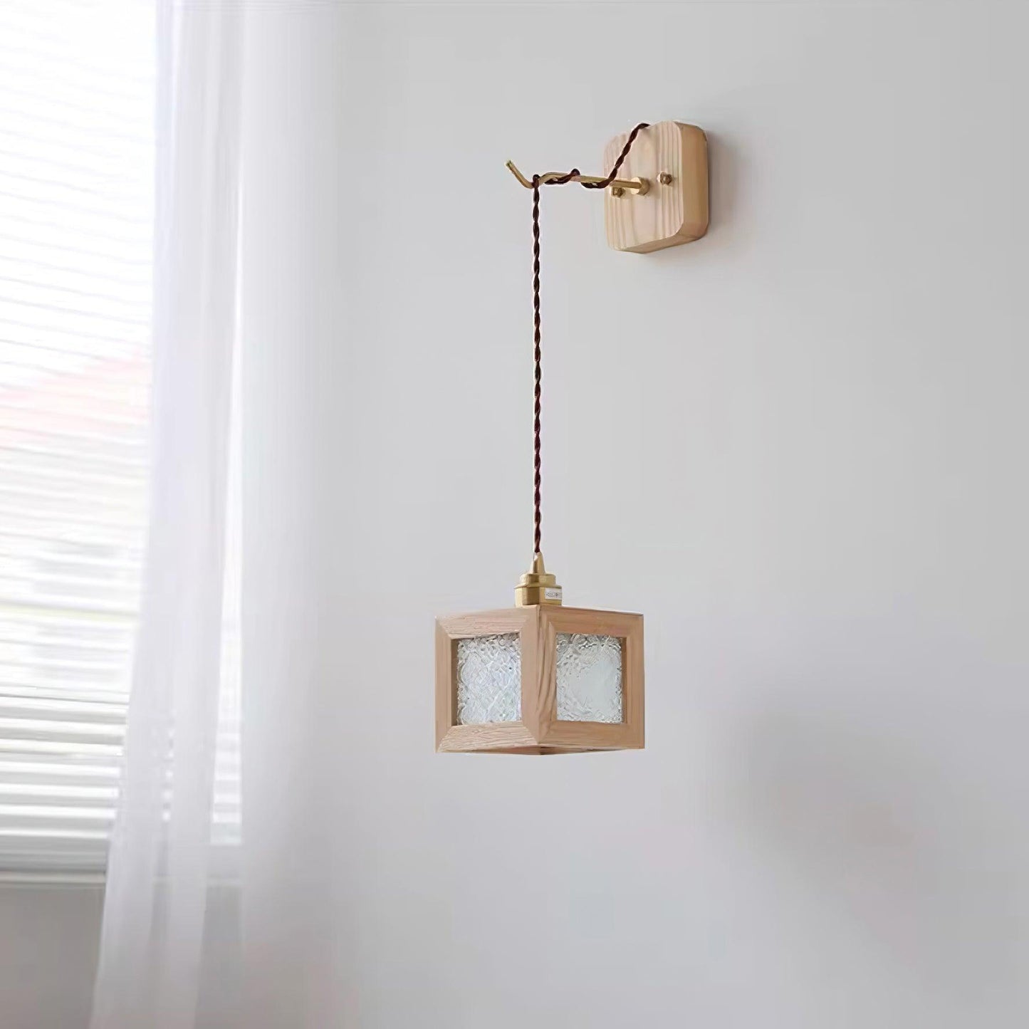 Matilda Wood Wall Lamp - Loonglight
