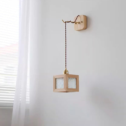 Matilda Wood Wall Lamp - Loonglight